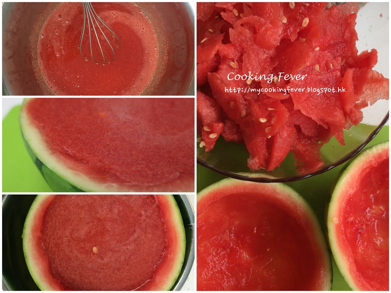 Watermelon Jelly Steps